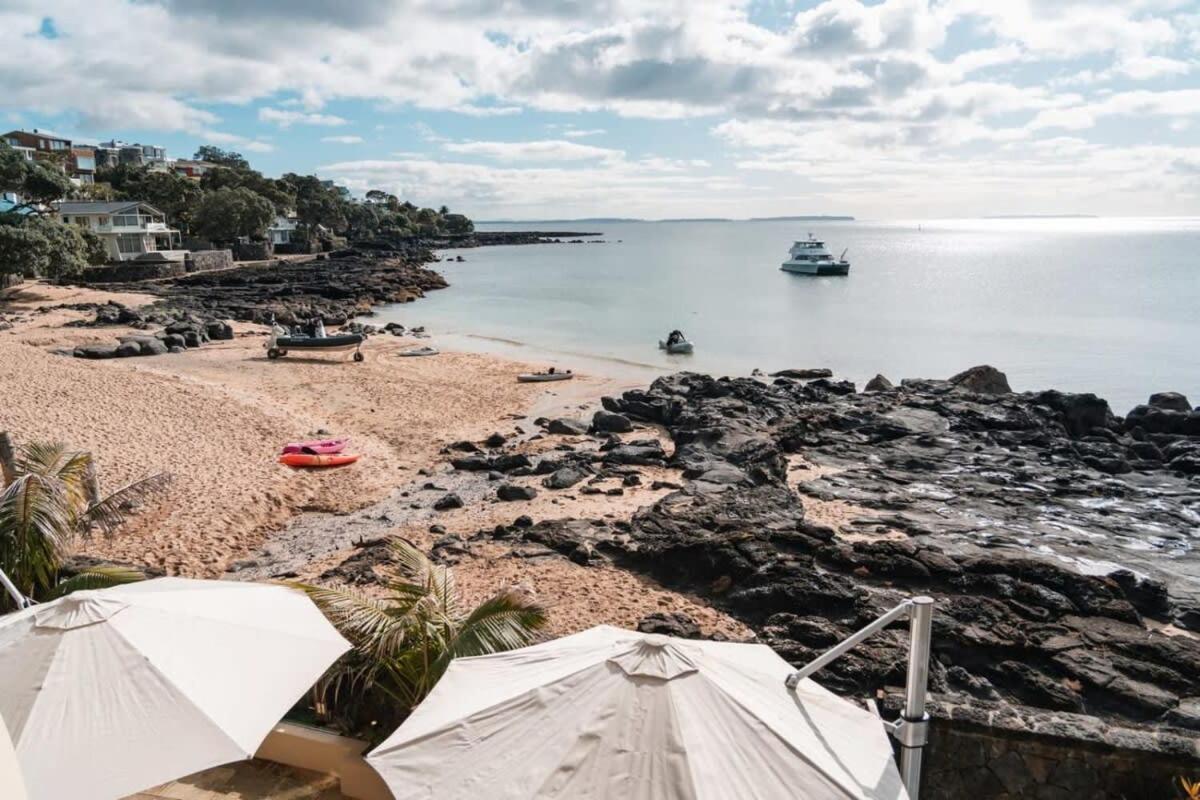 Takapuna Beachfront W Stunning Views Окленд Экстерьер фото