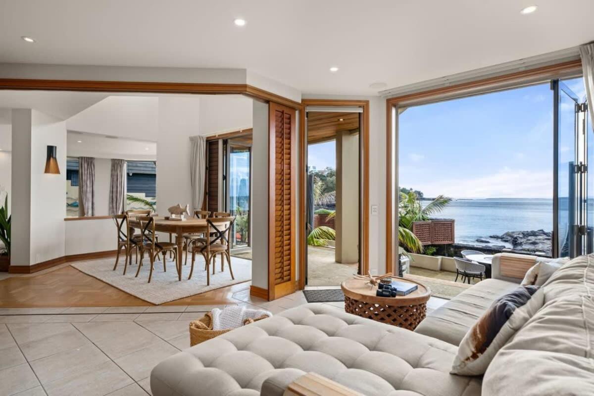 Takapuna Beachfront W Stunning Views Окленд Экстерьер фото